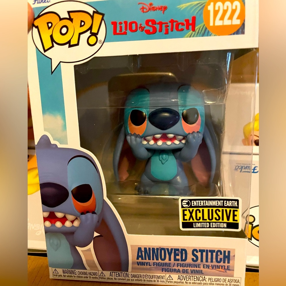 NWT Funko Pop Annoyed Stitch